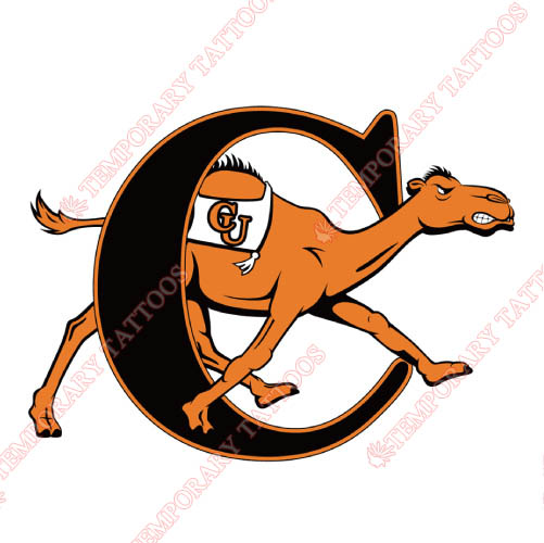 Campbell Fighting Camels Customize Temporary Tattoos Stickers NO.4090